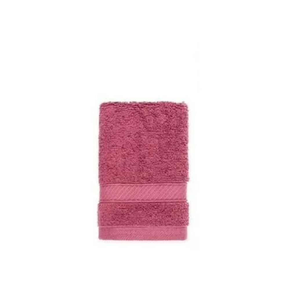 one brand new Nestwell™ Hygro 100% Cotton 13"x13" Washcloth in Dry Rose color